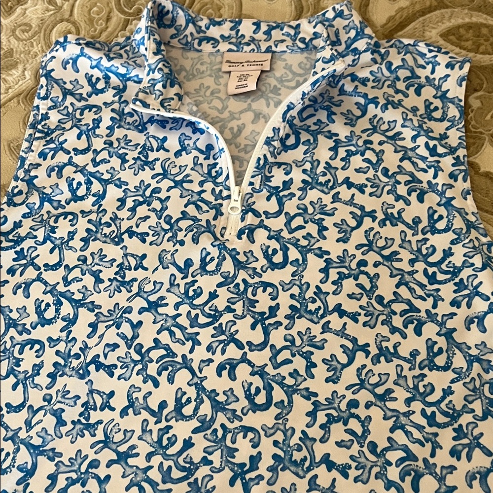 Tommy Bahama Blue and White Skirt Set